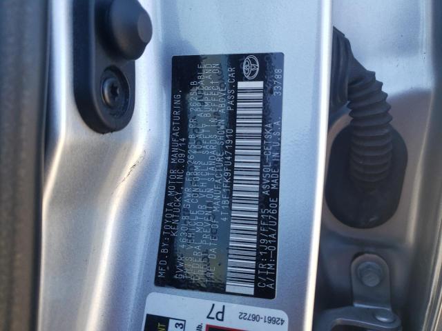 Photo 10 from auction – 2015 TOYOTA CAMRY LE with VIN 4T1BF1FK9FU471910