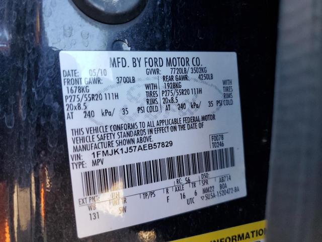 Photo 10 from auction – 2010 FORD EXPEDITION with VIN 1FMJK1J57AEB57829