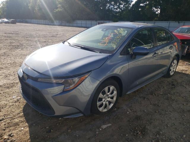 Photo 2 from auction – 2021 TOYOTA COROLLA LE with VIN 5YFEPMAE9MP164331