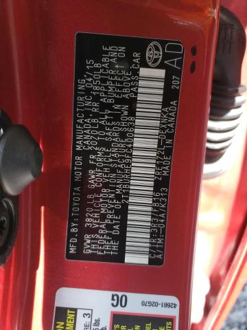 Photo 10 from auction – 2015 TOYOTA COROLLA L with VIN 2T1BURHE9FC400638