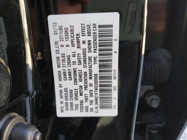 Photo 10 from auction – 2014 ACURA RLX TECH-A with VIN JH4KC1F74EC000906