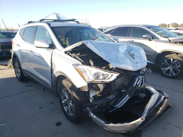 HYUNDAI SANTA FE S 2015 with VIN 5XYZU3LB0FG285232 - Photo from auction