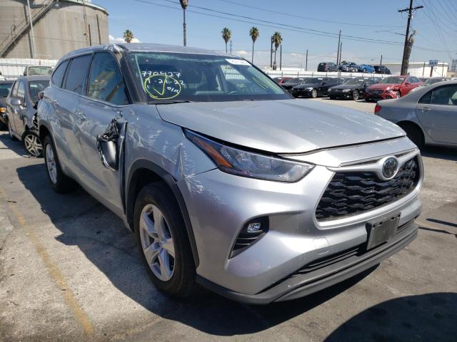 TOYOTA HIGHLANDER 2020 with VIN 5TDZZRAH0LS510338 - Photo from auction