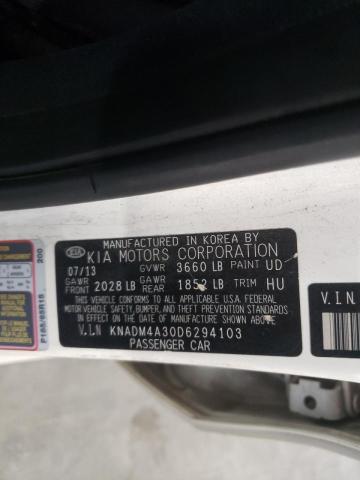 Photo 10 from auction – 2013 KIA RIO LX with VIN KNADM4A30D6294103