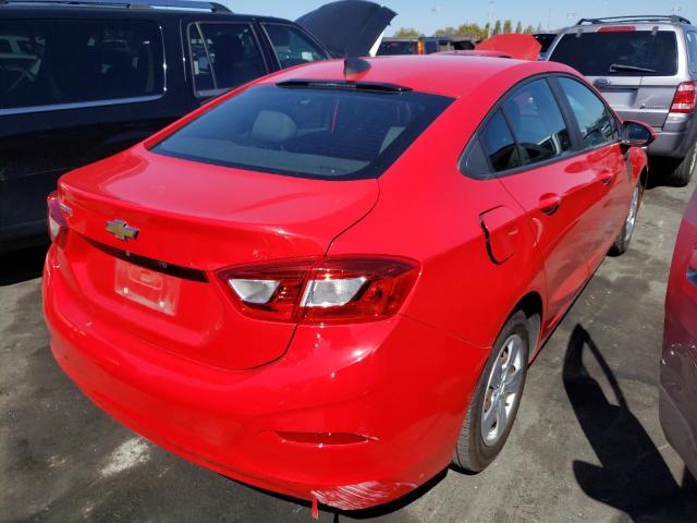 Photo 4 from auction – 2017 CHEVROLET CRUZE LS with VIN 3G1BC5SM8HS558141