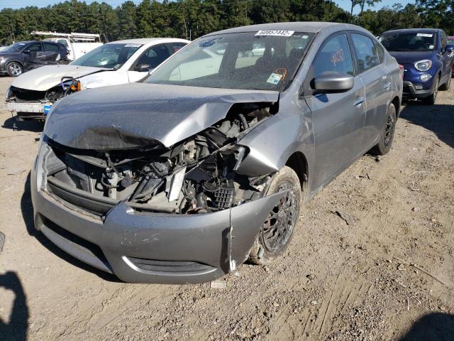 Photo 2 from auction – 2014 NISSAN SENTRA S with VIN 3N1AB7AP2EY220288