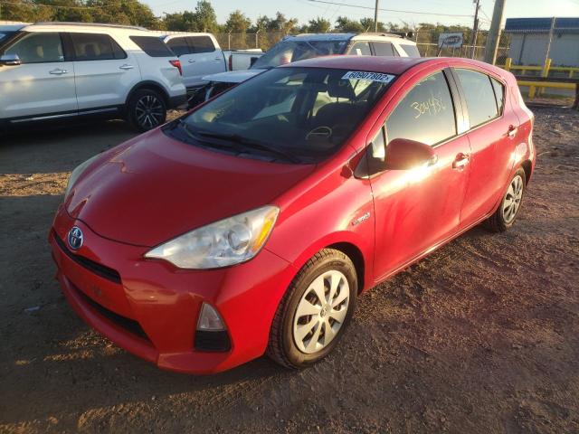 Photo 2 from auction – 2012 TOYOTA PRIUS C with VIN JTDKDTB32C1003034