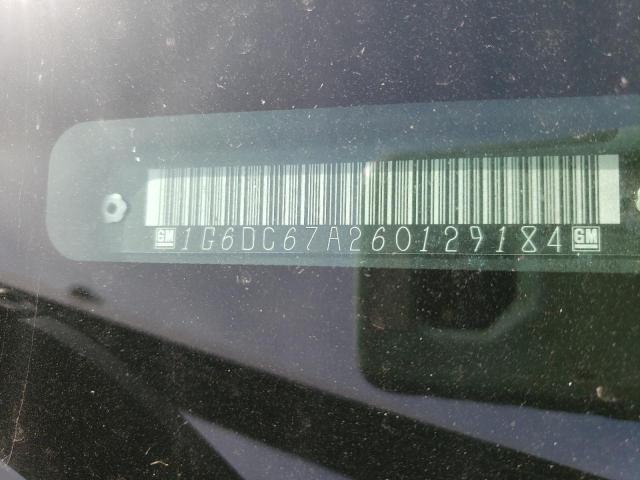 Photo 10 from auction – 2006 CADILLAC STS with VIN 1G6DC67A260129184