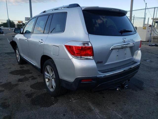 Photo 3 from auction – 2012 TOYOTA HIGHLANDER with VIN 5TDDK3EH2CS170602