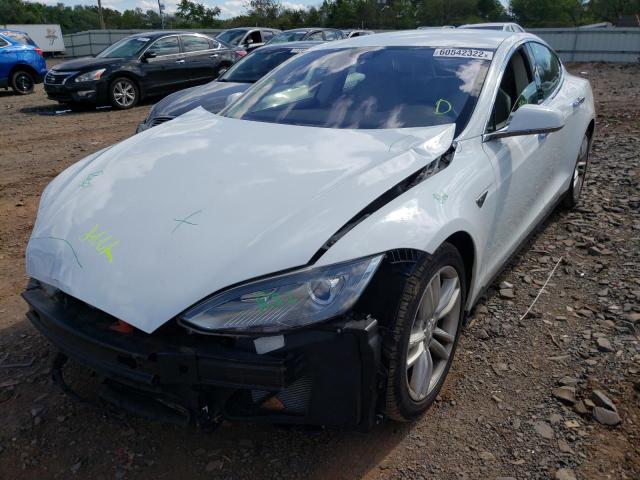 Photo 2 from auction – 2015 TESLA MODEL S 70 with VIN 5YJSA1S21FF098735
