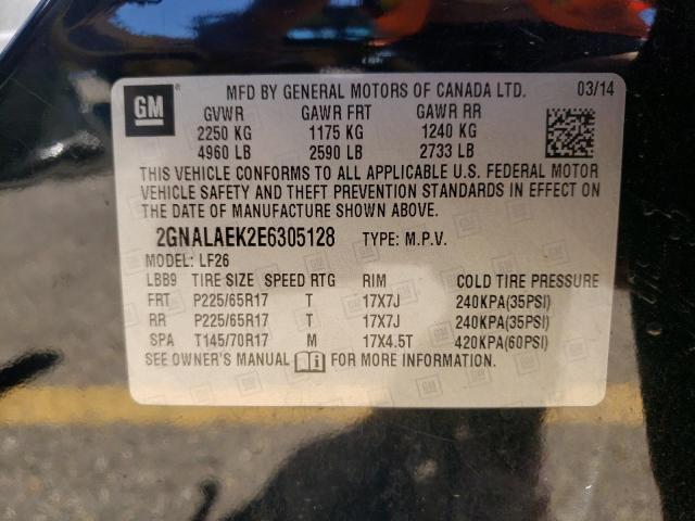 Photo 10 from auction – 2014 CHEVROLET EQUINOX LS with VIN 2GNALAEK2E6305128