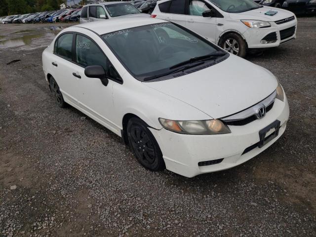 HONDA CIVIC DX 2010 with VIN 2HGFA1F28AH015673 - Photo from auction