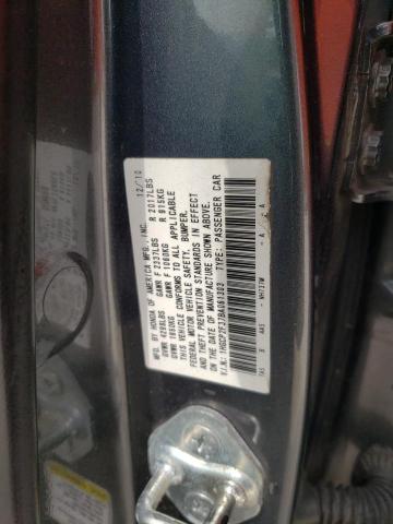Photo 10 from auction – 2011 HONDA ACCORD LX with VIN 1HGCP2F37BA061303