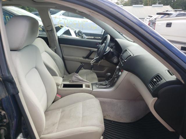 Photo 5 from auction – 2007 SUBARU LEGACY 2.5 with VIN 4S3BL616377204198