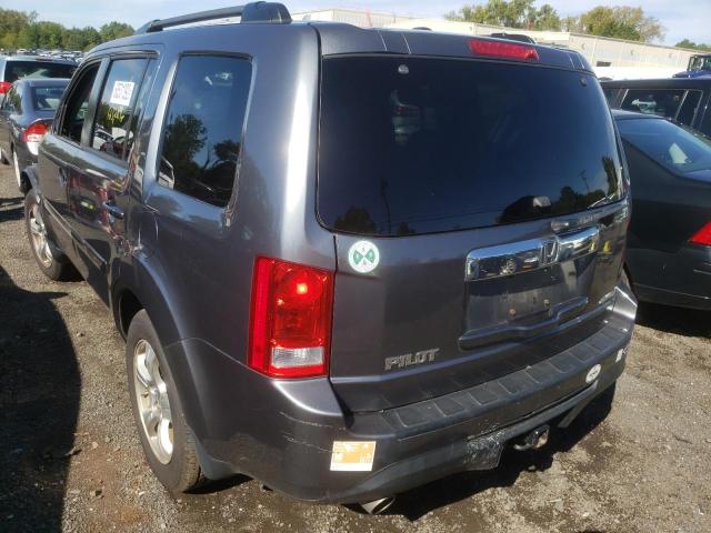 Photo 3 from auction – 2013 HONDA PILOT EXL with VIN 5FNYF4H51DB017101