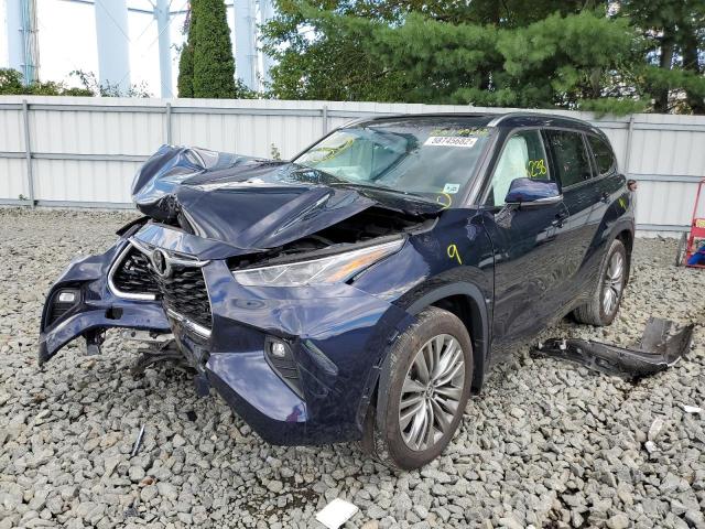 Photo 2 from auction – 2020 TOYOTA HIGHLANDER with VIN 5TDFZRBH9LS052283