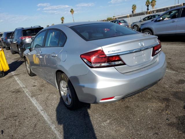 Photo 3 from auction – 2014 HONDA CIVIC LX with VIN 19XFB2F52EE212495