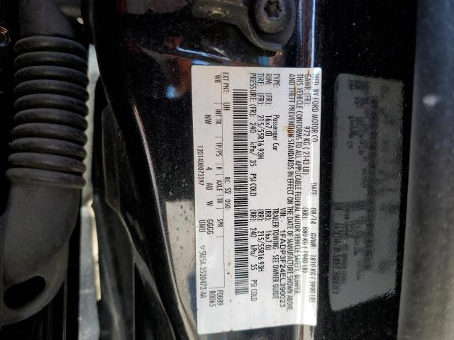 Photo 10 from auction – 2014 FORD FOCUS SE with VIN 1FADP3F24EL390023