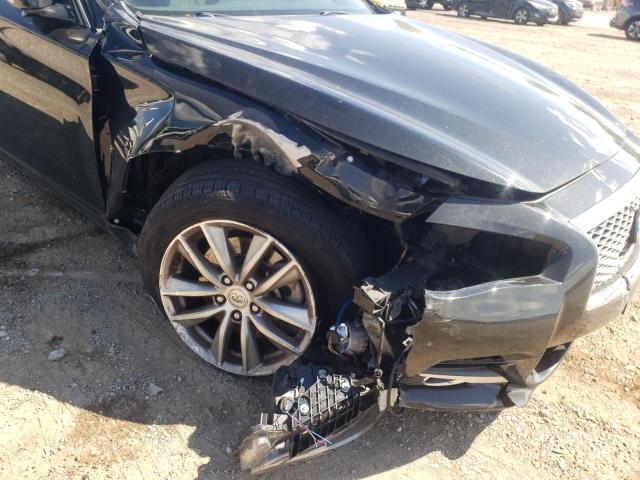 Photo 9 from auction – 2014 INFINITI Q50 BASE with VIN JN1BV7AR6EM706215