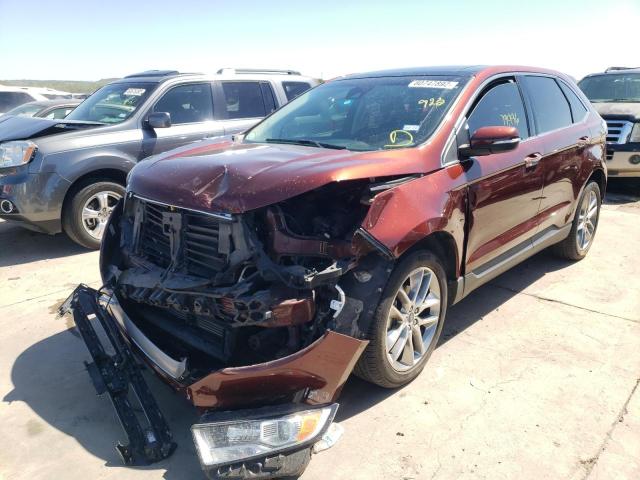 Photo 2 from auction – 2015 FORD EDGE TITAN with VIN 2FMPK3K9XFBB77163