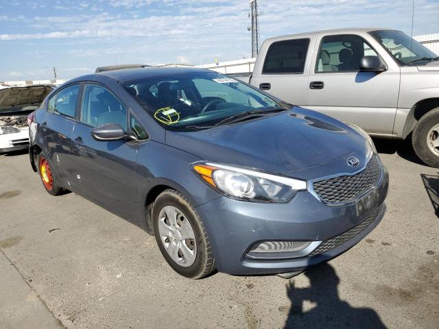 KIA FORTE LX 2016 with VIN KNAFK4A64G5574271 - Photo from auction