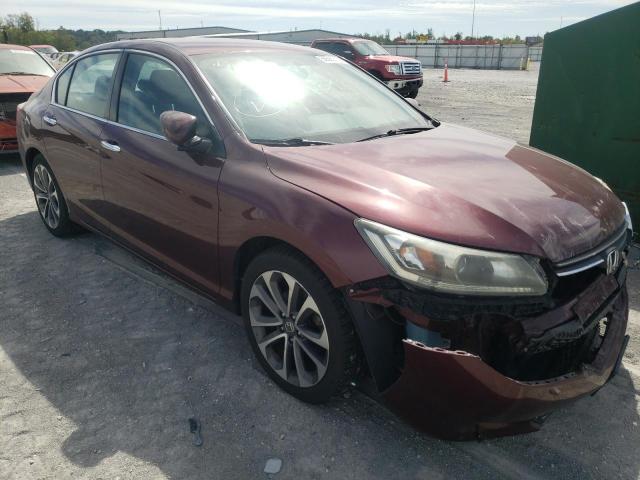 HONDA ACCORD SPO 2015 with VIN 1HGCR2F53FA209366 - Photo from auction