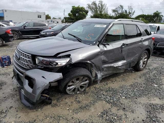 FORD EXPLORER L 2022 with VIN 1FMSK7FHXNGA64596 - Photo from auction