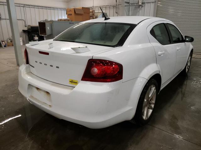 Photo 4 from auction – 2012 DODGE AVENGER SE with VIN 1C3CDZAGXCN254487