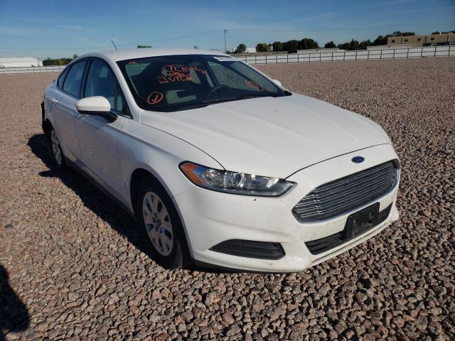 FORD FUSION S 2013 with VIN 3FA6P0G79DR202016 - Photo from auction