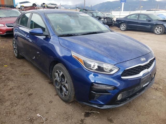 KIA FORTE FE 2020 with VIN 3KPF24AD6LE168279 - Photo from auction