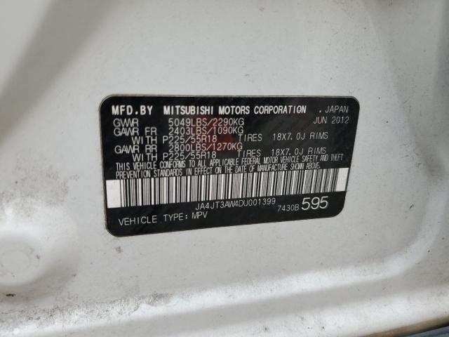 Photo 10 from auction – 2013 MITSUBISHI OUTLANDER with VIN JA4JT3AW4DU001399