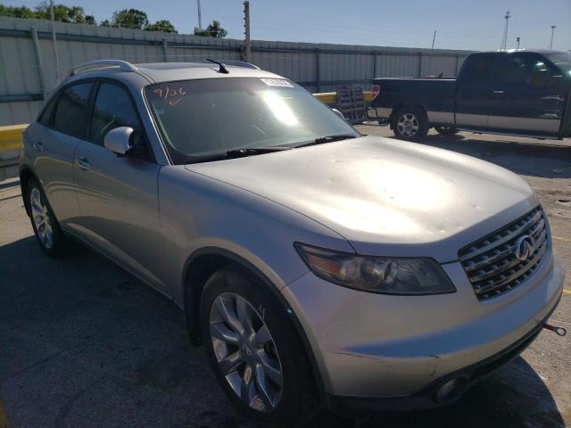 INFINITI FX35 2005 with VIN JNRAS08W45X204080 - Photo from auction