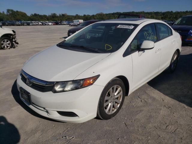 Photo 2 from auction – 2012 HONDA CIVIC EX with VIN 19XFB2F86CE049163