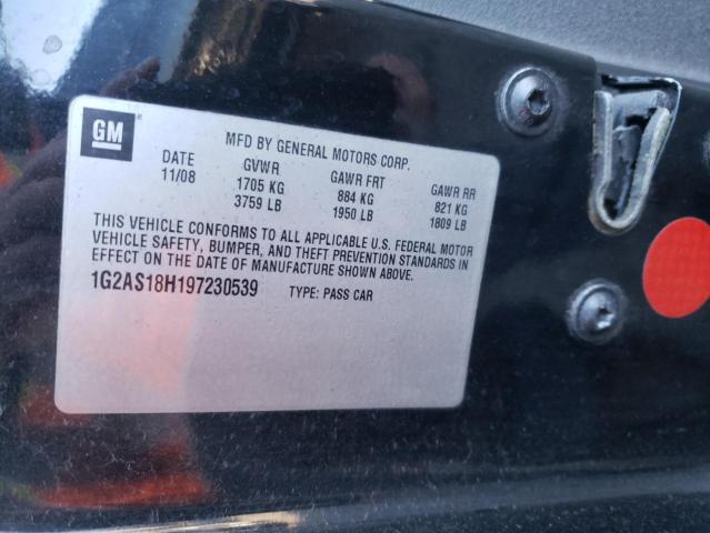 Photo 10 from auction – 2009 PONTIAC G5 with VIN 1G2AS18H197230539
