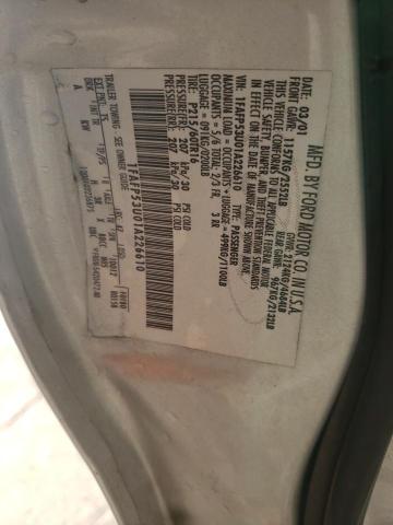 Photo 10 from auction – 2001 FORD TAURUS SE with VIN 1FAFP53U01A226610