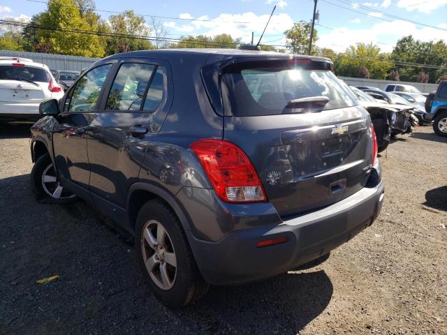 Photo 3 from auction – 2016 CHEVROLET TRAX LS with VIN 3GNCJNSB0GL258268