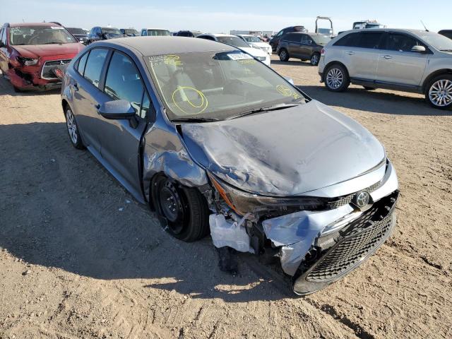 TOYOTA COROLLA LE 2022 with VIN 5YFEPMAE1NP344436 - Photo from auction