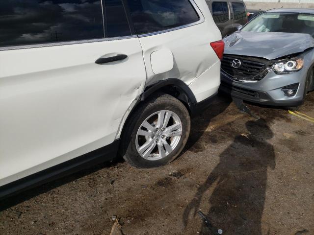 Photo 9 from auction – 2017 HONDA PILOT LX with VIN 5FNYF5H11HB013073