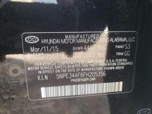 Photo 10 from auction – 2015 HYUNDAI SONATA SPO with VIN 5NPE34AF6FH205356