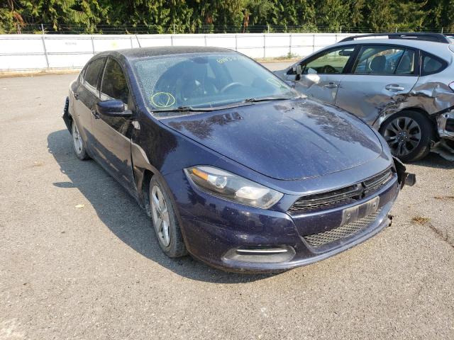 DODGE DART SXT 2015 with VIN 1C3CDFBB3FD193284 - Photo from auction