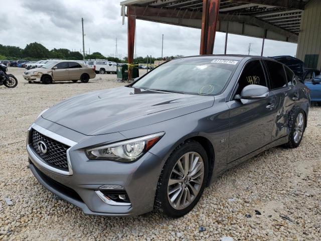 Photo 2 from auction – 2019 INFINITI Q50 LUXE with VIN JN1EV7AP1KM515244