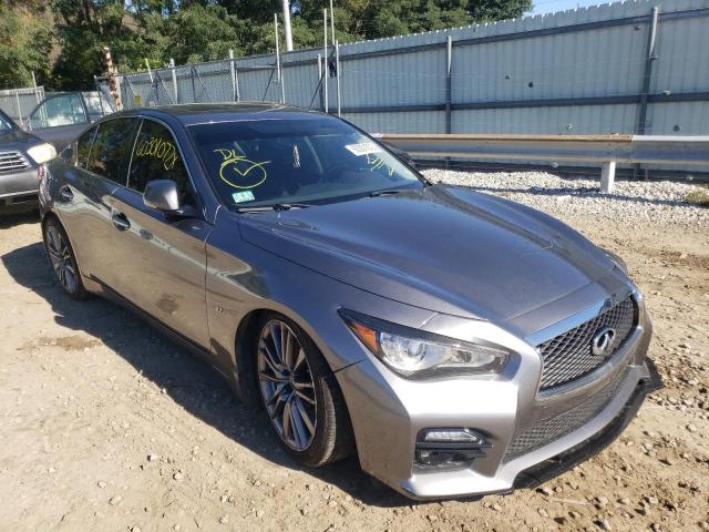 INFINITI Q50 BASE 2014 with VIN JN1BV7AR7EM685133 - Photo from auction