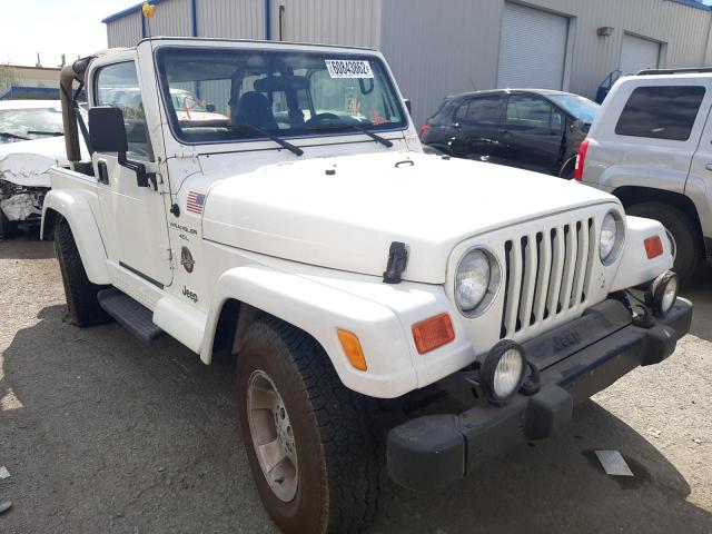 JEEP WRANGLER / 2000 with VIN 1J4FA59S6YP787025 - Photo from auction