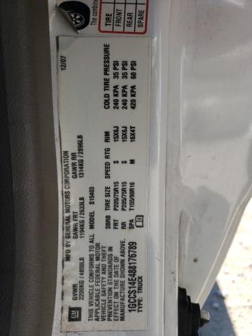 Photo 10 from auction – 2008 CHEVROLET COLORADO with VIN 1GCCS14E488176789