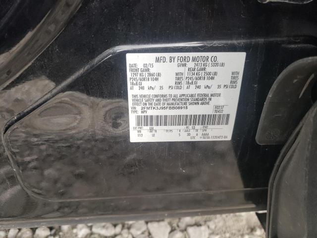 Photo 10 from auction – 2015 FORD EDGE SEL with VIN 2FMTK3J95FBB08915