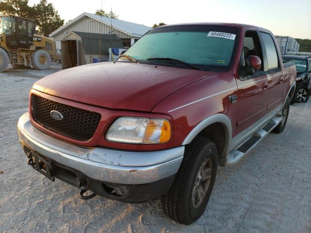 Photo 2 from auction – 2002 FORD F150 SUPER with VIN 1FTRW08L62KB80032