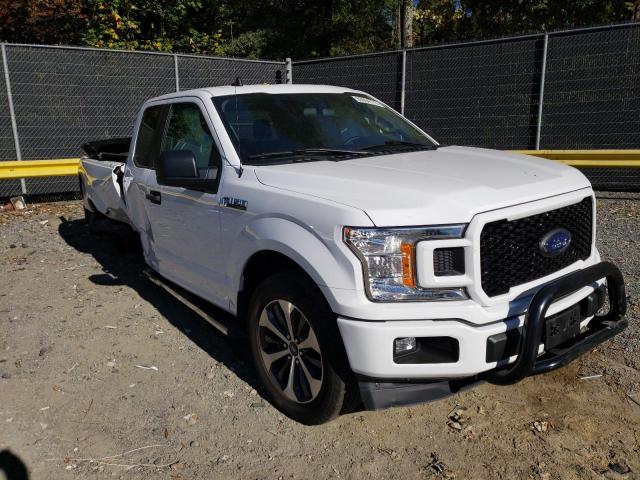 FORD F150 SUPER 2020 with VIN 1FTEX1EP4LKD06429 - Photo from auction