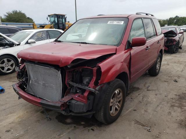 Photo 2 from auction – 2005 HONDA PILOT EXL with VIN 5FNYF185X5B043535