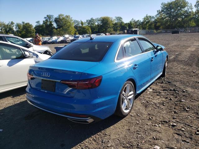 Photo 4 from auction – 2022 AUDI A4 PREMIUM with VIN WAUEAAF47NN011183