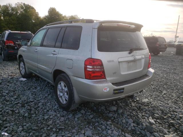 Photo 3 from auction – 2003 TOYOTA HIGHLANDER with VIN JTEGF21A730113976